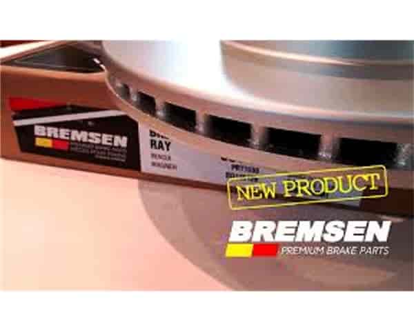 New Bremsen coated brke rotors